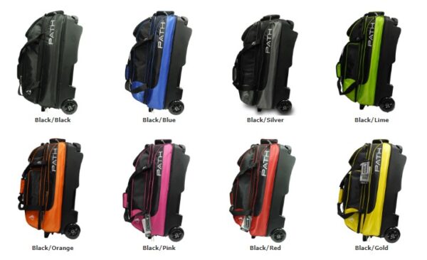 All triple deluxe roller bags